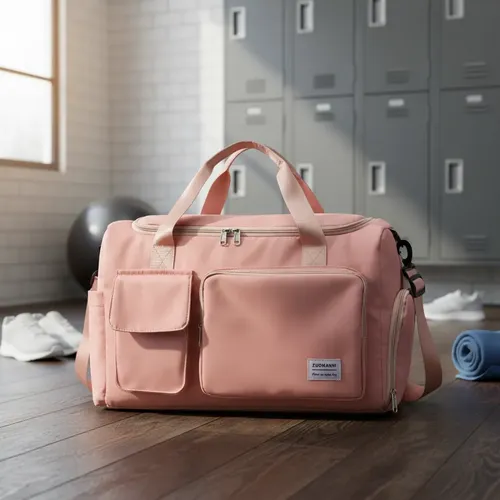 Bolsa de Mão 10kg Rosa (viagem, academia, tênis)